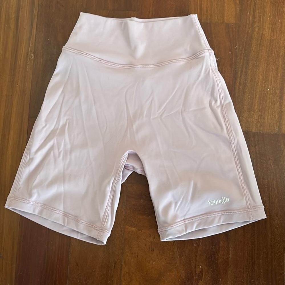 pink leggings short